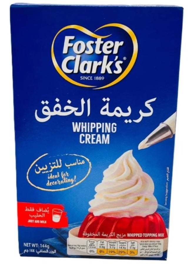 Foster Clark's Whipped Topping Mix 144g - Image 2